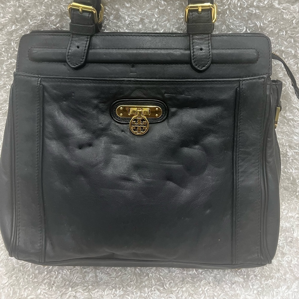 Tory Burch Daria Leather Satchel Handbag